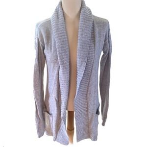 Aeropostale Knit Long Sleeve Open Cardigan Sweater